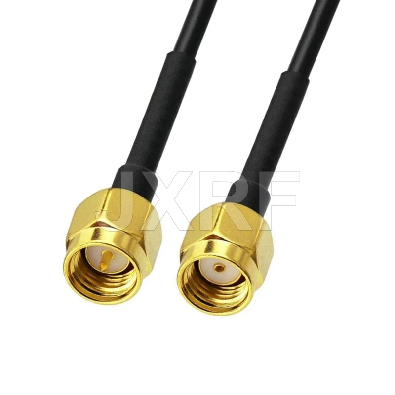 SMA Stecker RP SMA Stecker Auf RP SMA Stecker SMA Weibliche RG174 Koaxialkabel Verlängerung Kabel Kupfer Feeder Draht Für WIFI 3G 4G Antenne