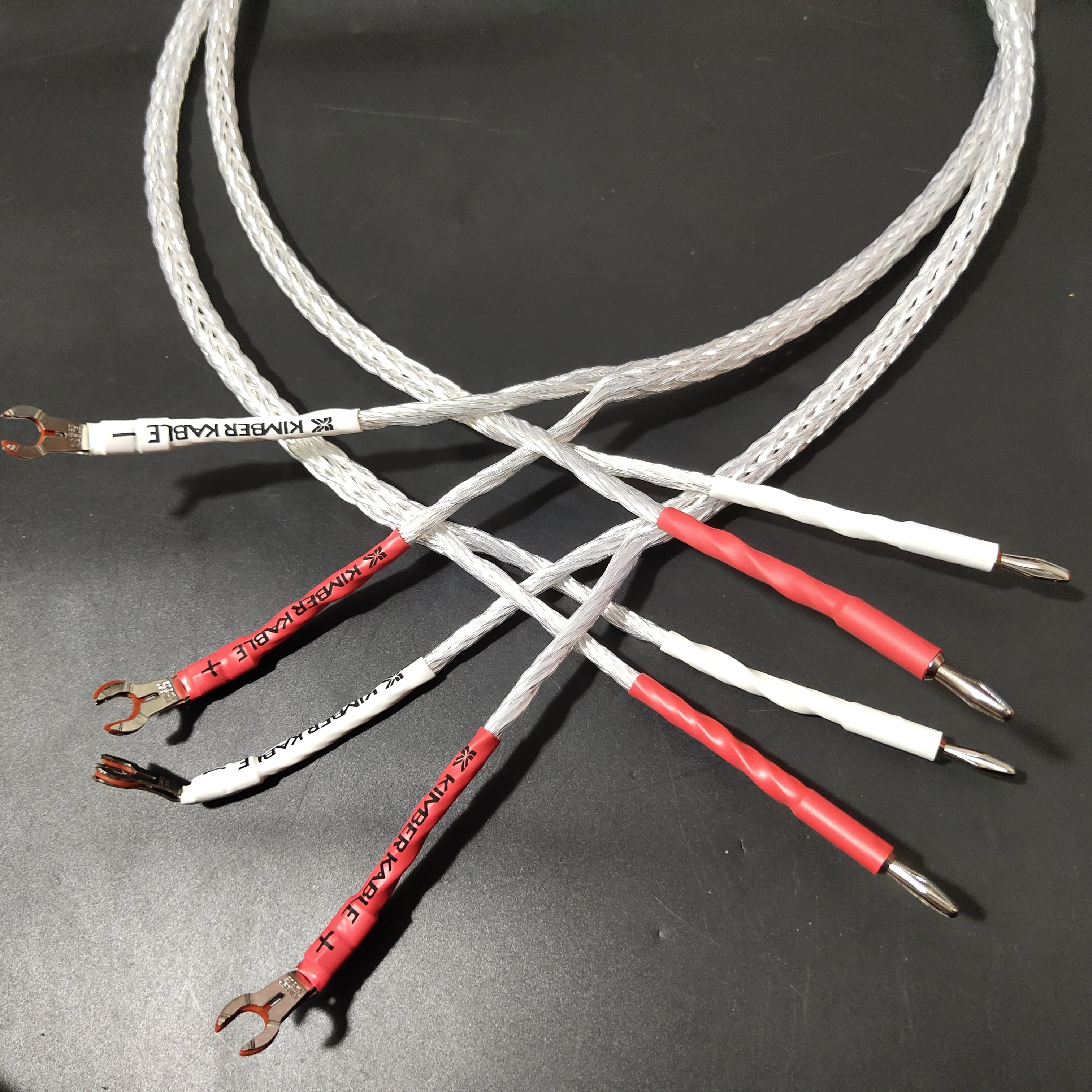 ZUIDID HiFi 8AG sterling silber lautsprecher audio kabel neue 1 paar 16-core Lautsprecher Kabel Draht Für Hallo-fi Systeme 3