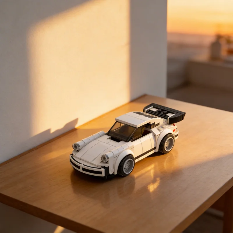 

170pcs MOC Porscheed 911 Turbo Mod City Champions Model Building Blocks Creative DIY Gift Display Decor Assemble Premium Adult