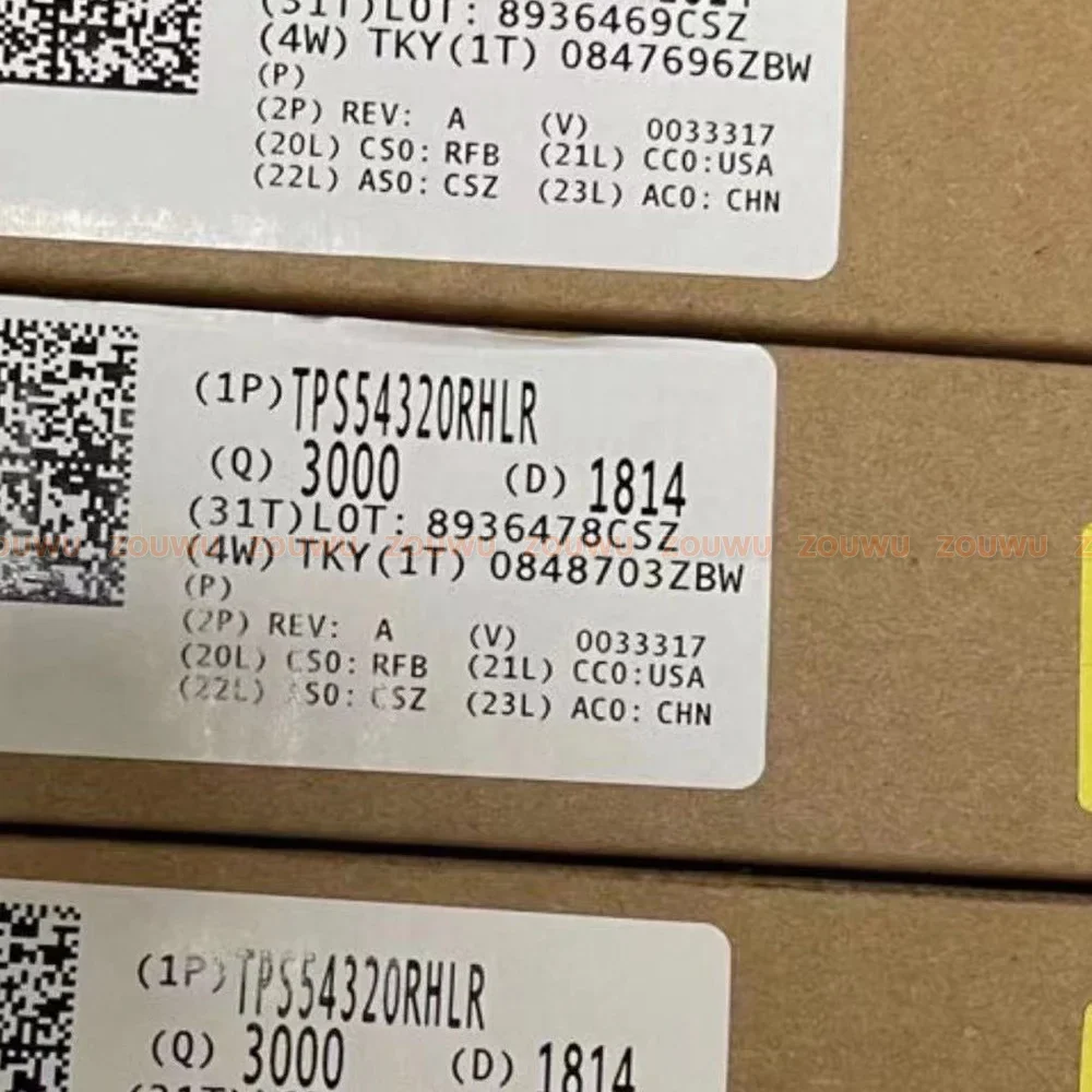 

10 шт./лот TPS54320RHLR TPS54320RHL 54320 IC QFN-14 обещает 100% новый оригинальный аутентичный