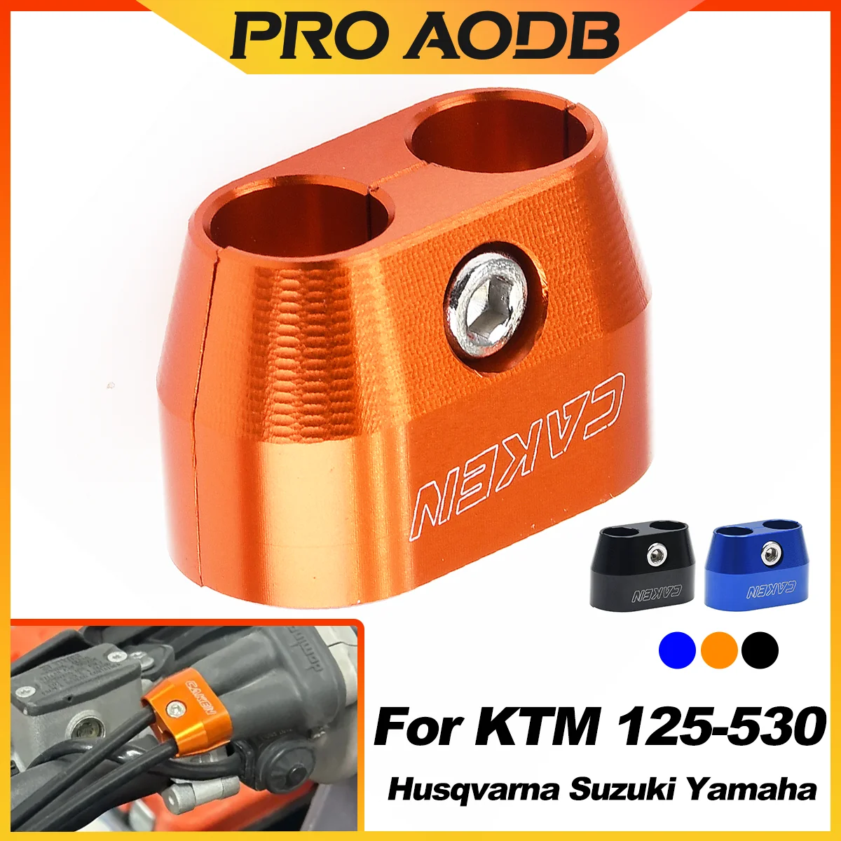 Motorcycle CNC Throttle Cable Protector Guard Cover For KTM EXC EXCF SX SXF XC XCF XCW SM XCFW SMR For Yamaha Suzuki Husqvarna