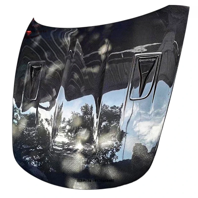 

High quality PD style carbon fiber car hood for 718
