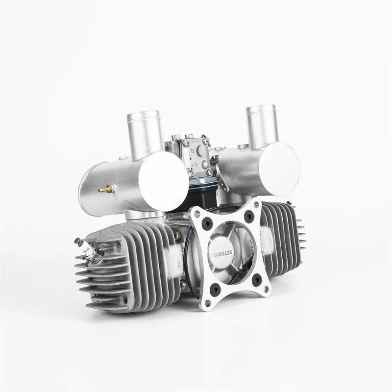 RCGF STINGER PRO125CC 1500 Rpm/min TWIN 2 Cycle 2 Stroke Piston Type Gasoline Engine for RC Airplane Fixed-Wing