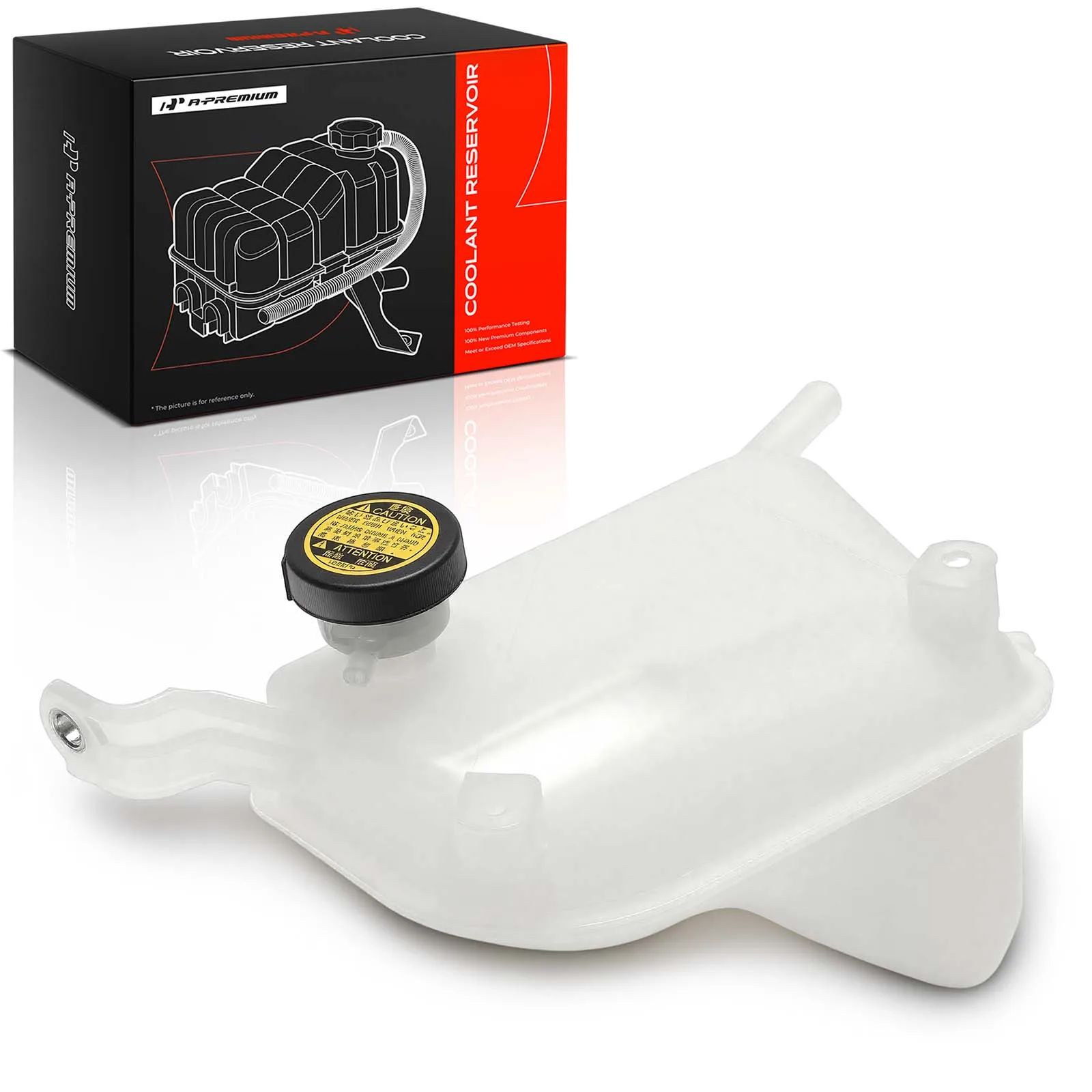A-Premium Radiator Coolant Expansion Tank with Cap for Toyota Prius 2010-2016 Prius V Lexus CT200h 2011-2017 HS250h 2010-2012