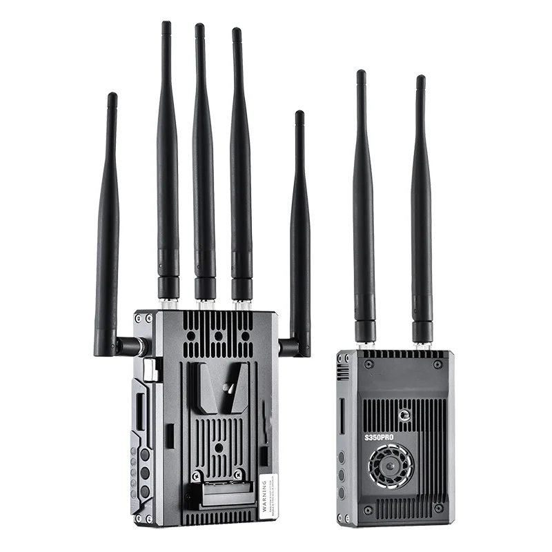 TL MEDIA 350M/1200FT Long Range Wireless 3G SDI/HD-MI Transmitter and Receiver 5Ghz Wireless Transmission Kit