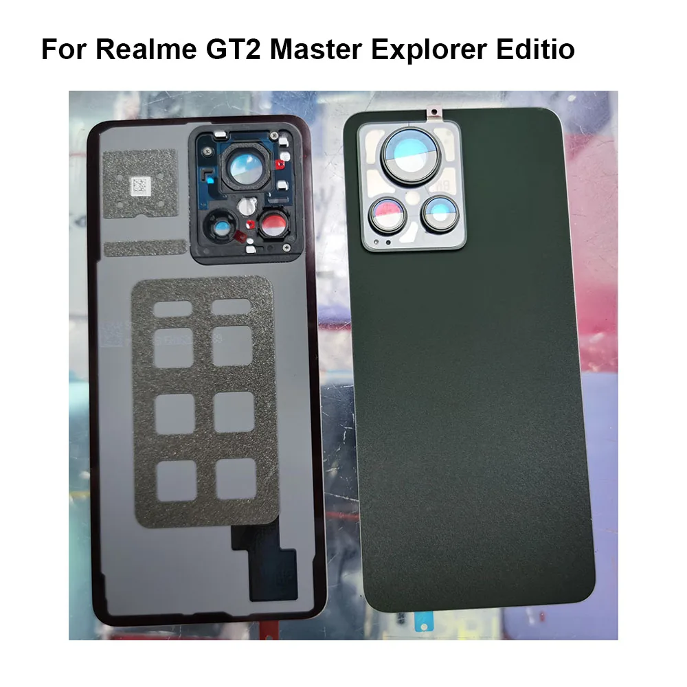 

Back Glass Rear Cover For Realme GT2 Master Explorer Edition Battery Door Housing case back cover Realme GT 2 Master Explorer