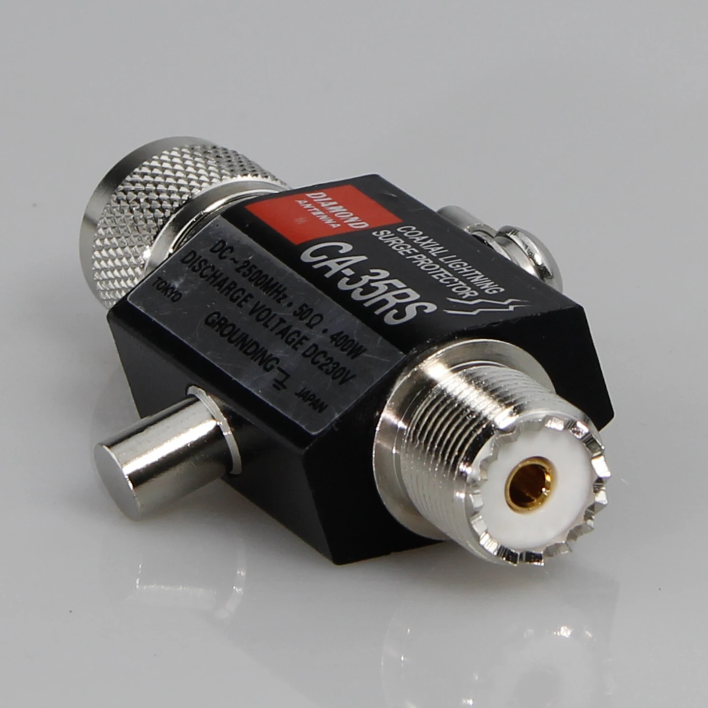 CA-35RS Coaxial Surge Arrester PL259 SO239 UHF Radio Repeater Anti-Lightning Protection 50 Ohm