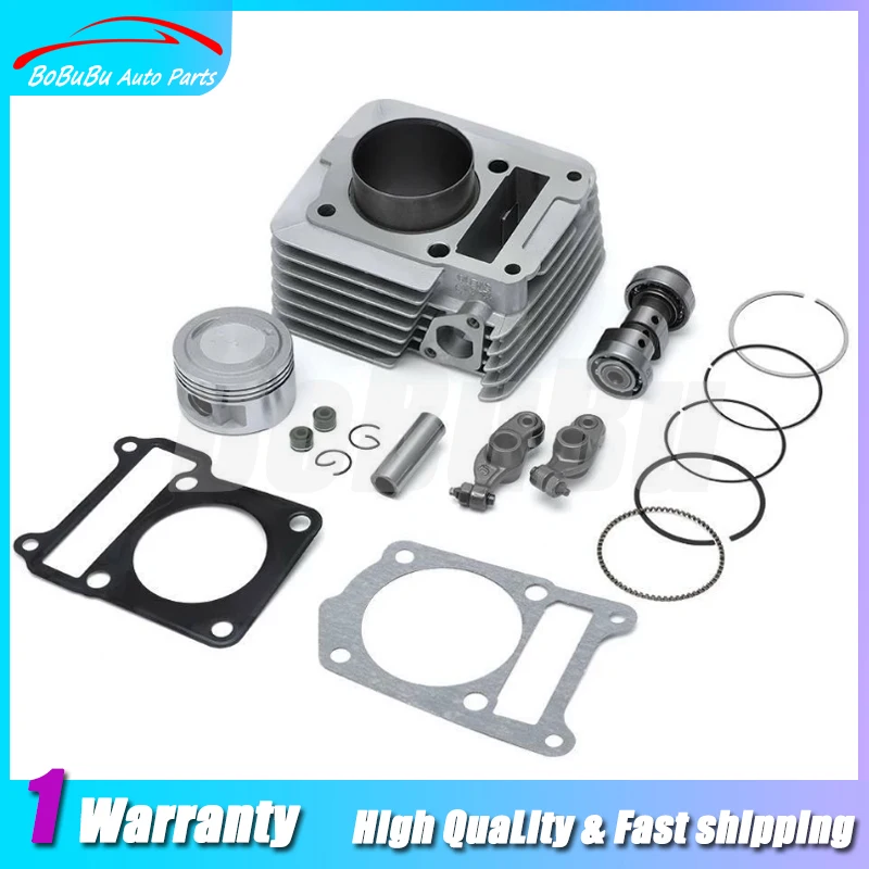 

57mm 125cc Cylinder Piston Rocker Arm Camshaft Ring Kit Yamaha Ttr125 (00-04) Ttr125e (03-09) Ttr125L (00-08)