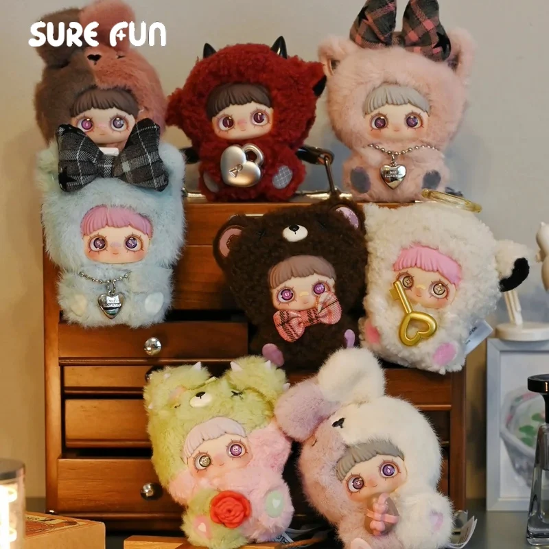 

SURE FUN Plush Blind Box Maymei Love Endless Series Confirmed Figurine Cute Desktop Ornament Birthday Gift For Collectors