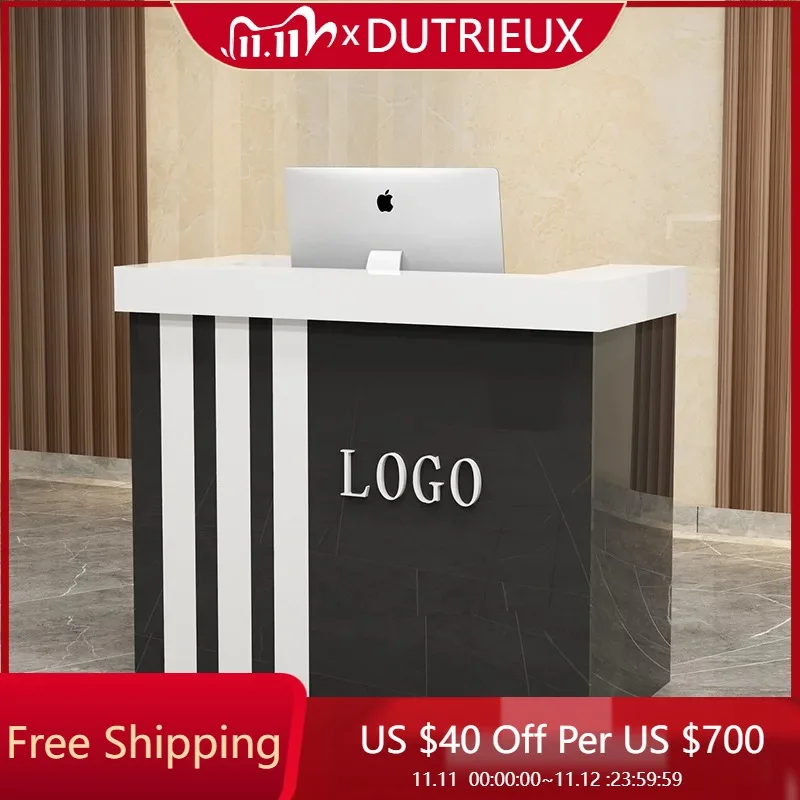 

Trendy Luxury Reception Desks Modern Office Counter Simple Decorations Recepcion Desk Vintage Comptoire Accueil Lounge Furniture