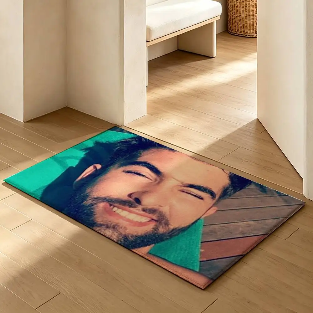 S-Singer Pop K-Kendji G-Girac  Soft Absorbent Decorative Floor Mat for Bathroom Entryway Living Room
