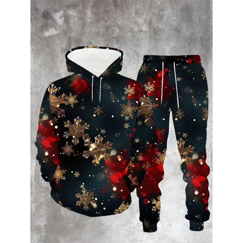 Мужской комплект толстовки с капюшоном