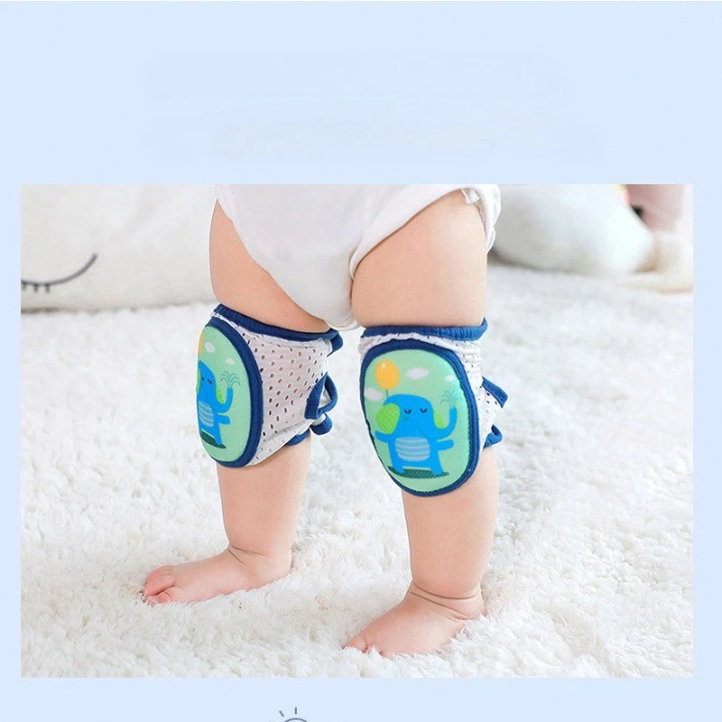 Adjustable Knee Pads  Children Ultimate Safety Gear for Crawling and Toddlers – Mesh, Breathable  Non-Slip Knee Elbow Pads
