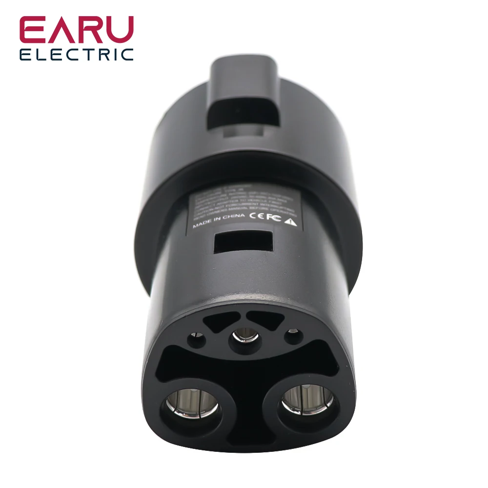 32A 22KW EV Charger Adaptor For type 2 to GBT Charging For Electric Vehicle Connector Type 2 to Type 1 SAE J1772 7.2KW Conventor