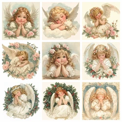 Diamond Painting New 2024 Little Angel Girl Cartoon Religious DIY Cross Stitch Kit Mosaic Diamond Embroidery Home Decoration