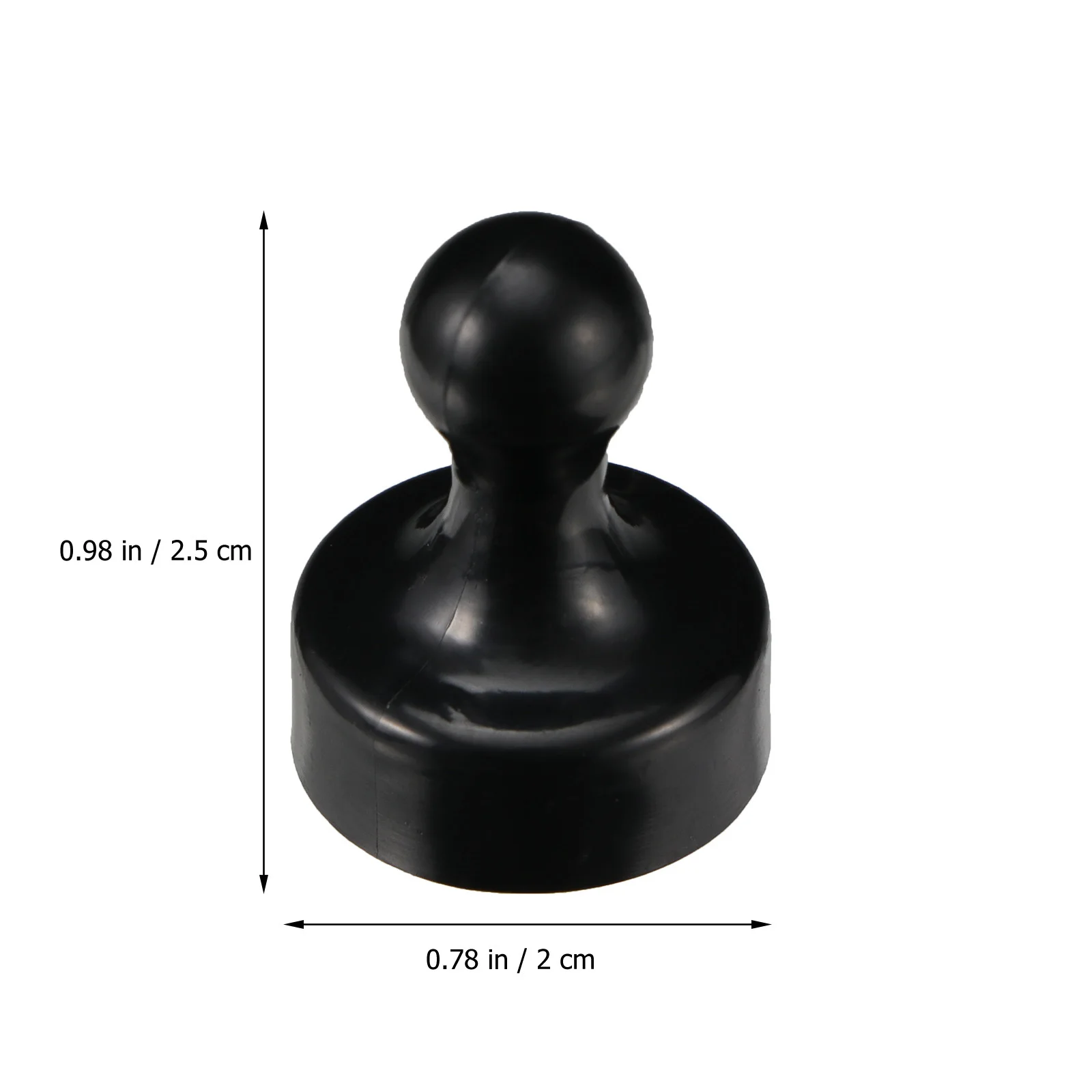 10 قطع من مغناطيس الثلاجة للمكتب المنزلي، جودة غير قابلة للانزلاق، بلاستيك محمول، خفيف الوزن، سهل الحمل، مغناطيس الثلاجة #1