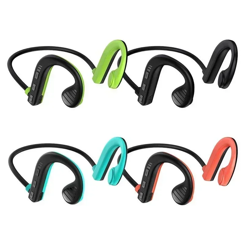 

Earplug Bone Conduction Sport Headset Sport Conduction 3D Stereo Bluetooth-compatible Headphones Noise Canceling Headphone Air