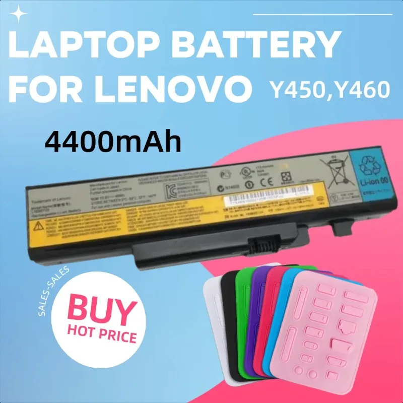 

4400mAh For Lenovo Y450 B560 V560 Y560 Y460 Y550 Laptop Battery