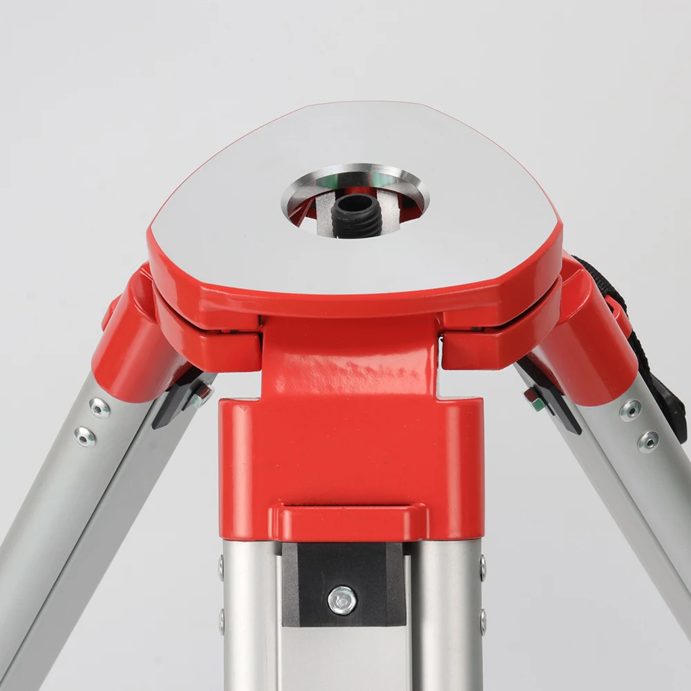 Dome Head Twist Lock Aluminum Tripod for Automatic Level with Screw-Clamp Erja10