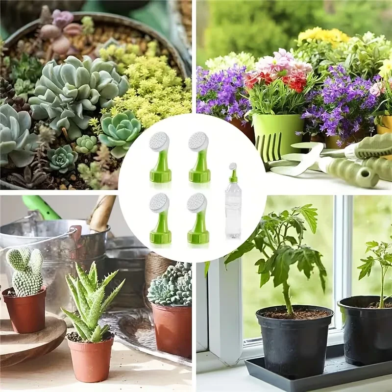 

3Pcs Bottle Cap Sprinkler PVC Plastic Garden Spray Waterer Sprinkler Little Nozzle Sprinkler Head Plant Watering Nozzle Tool