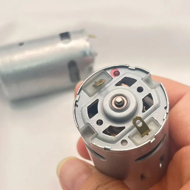 555  High Speed DC 21V Bushing Motor for Lithium Battery Blower, 30000rpm High Performance Replacement Motor