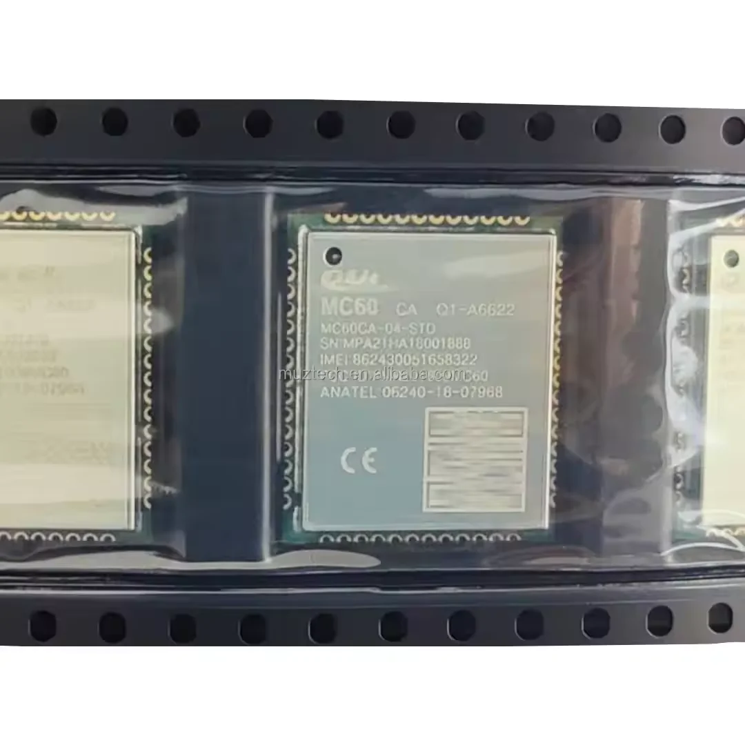 Módulo GSM/GPRS/GNSS Quad-band MC60CA-04-STD com interface LCC Dual SIM Single Standby 2G IOT Módulo com suporte para GPS/GLONASS/Galile