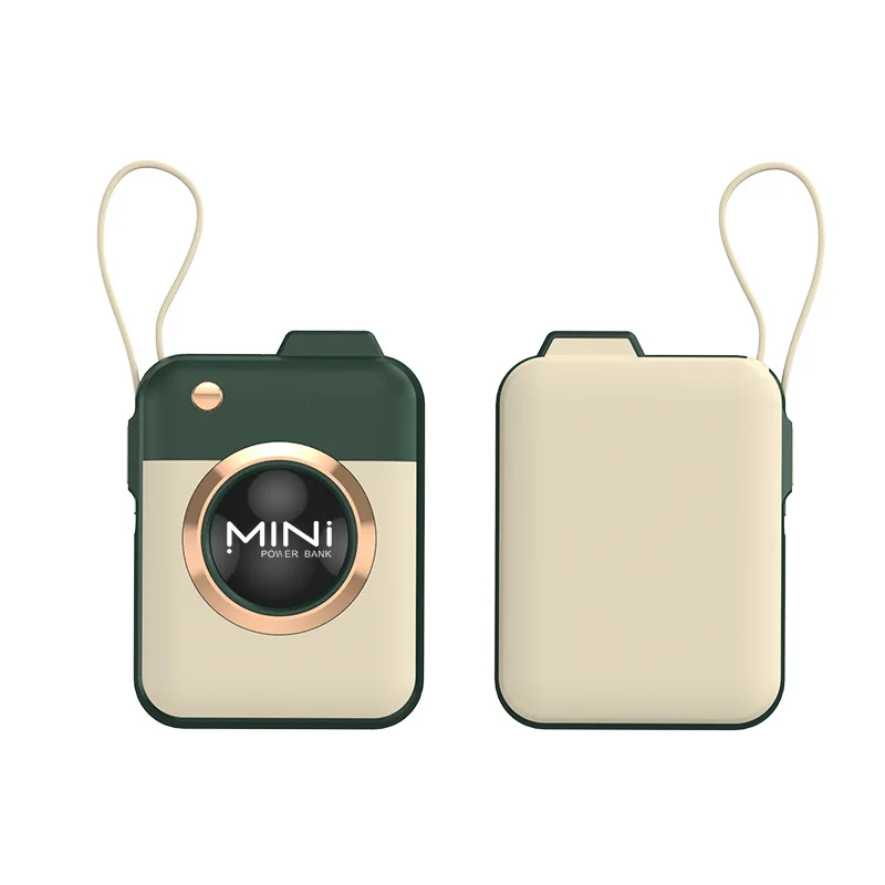 

Креативная камера поставляется с кабелем. Быстрый блок питания для мобильных устройств емкостью 10 000 мАч.