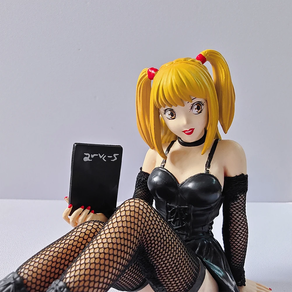 Anime Figure MisaMisa figure sitting action figures misa anime figures PVC model noodle stopper toys ornament birthday gift 11cm