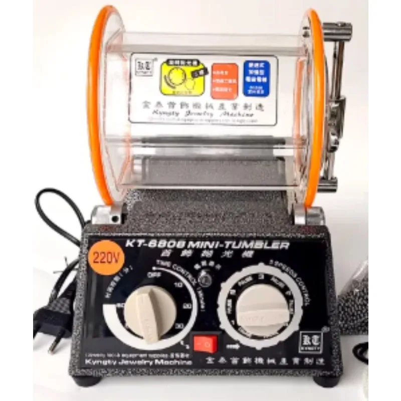 1 pc of KT6808-130 Jintai drum polishing machine KT-2000/drum polishing machine jewelry gold and silver cleaning machine