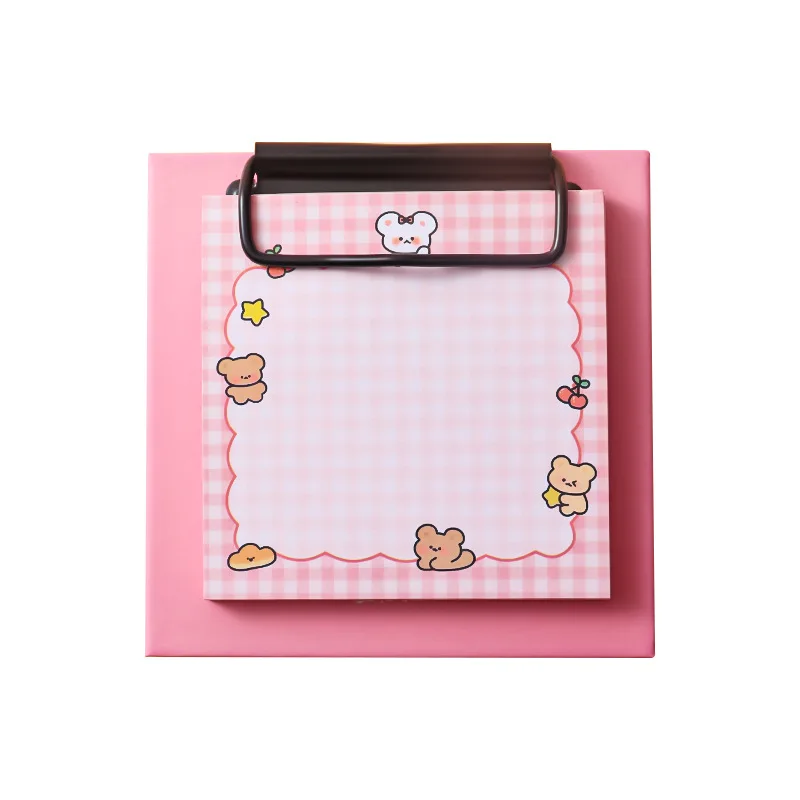 Creative Cartoon Cute Sticky Note Board Clip, Student Message Sticky Note