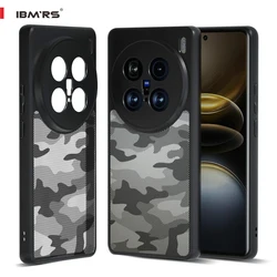 IBMRS for vivo X100 Ultra Case,Dual Layer Military Grade Drop Shockproof Protection Cell Phone Cover - (Camo Black)