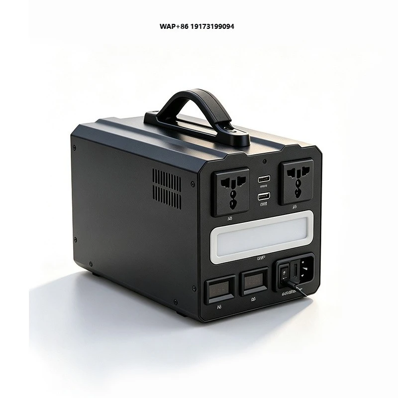 YUTANDA Portable Power Station with AC USB DC Output Built-in LED for Camping Home Emergency Supply Made in China