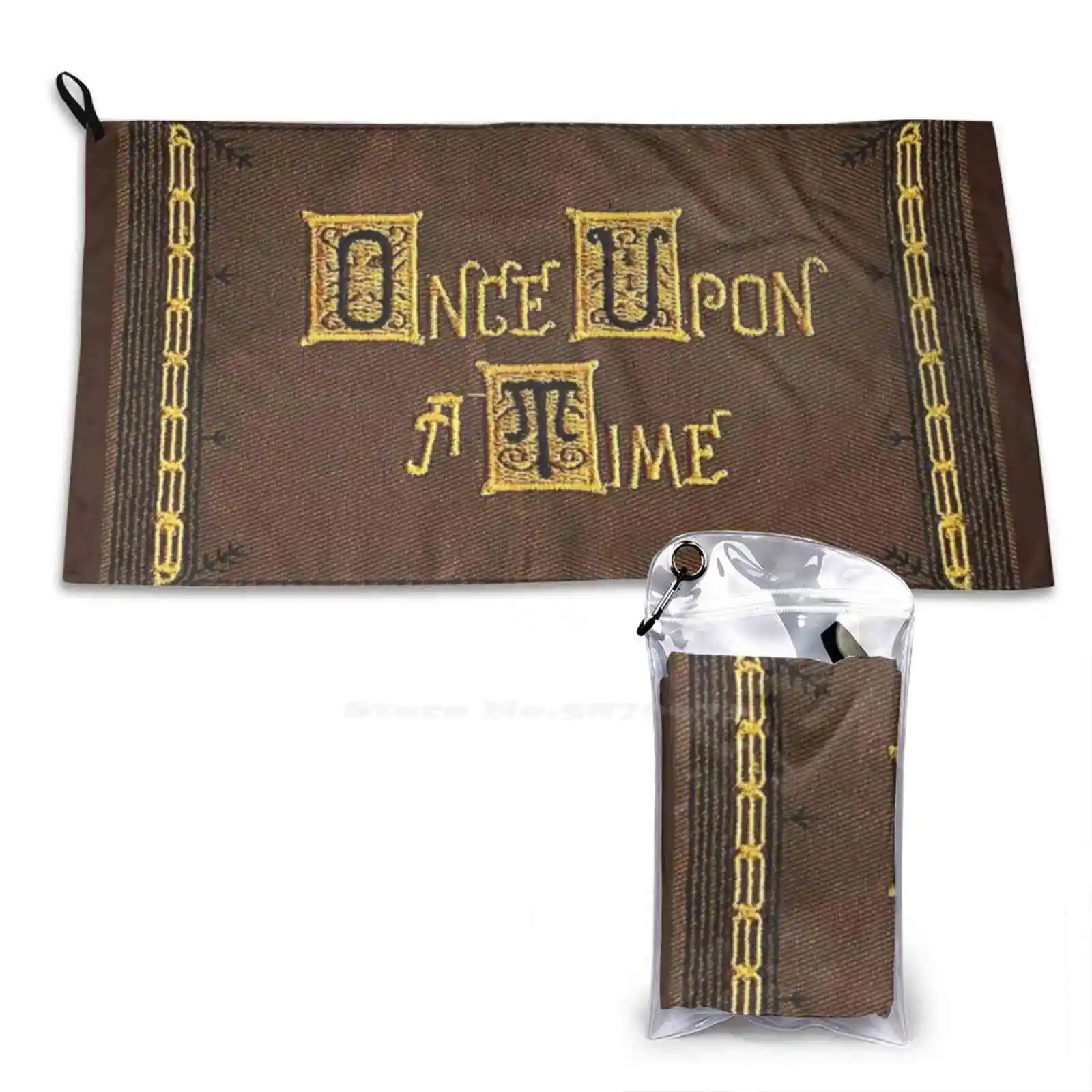 Once Upon A Time-Henry Mills Book Soft Towel Quick Dry Beach Towel Once Upon A Time Swan Killian Jones Henry Mills Books