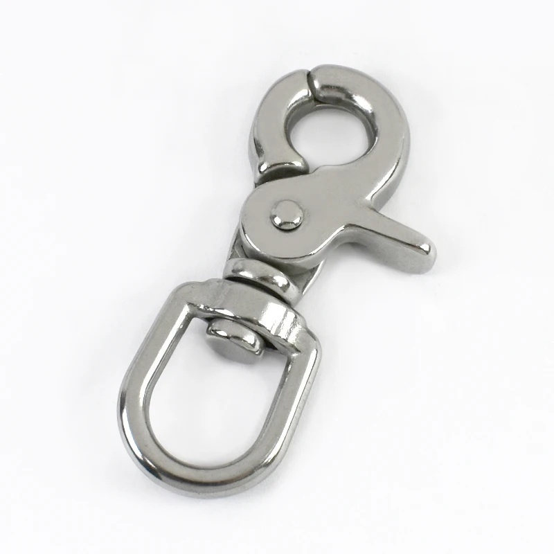 

1-3Pcs 65mm Stainless Steel Buckles 65mm Swivel Trigger Snap Hook Keychain Carabiner Bag Strap Hooks Buckle DIY Bags Accessories