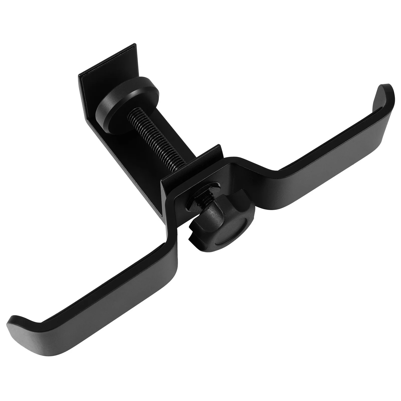 

Rotatable Double Headphone Hanger Aluminum Alloy Strong Stable Under Desk Hook Headset Holder Clamp Headset Holder