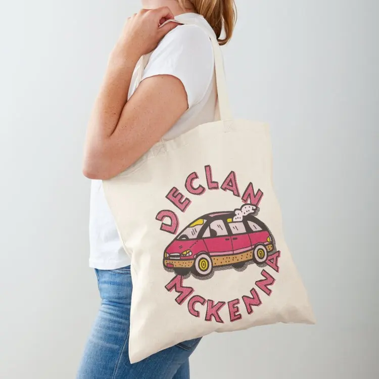 

Declan McKenna car Tote Bag Handbags women reusable shopping bag Custom bag
