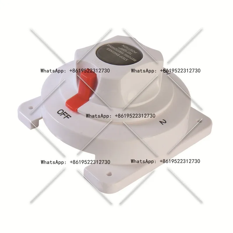 

Выключатель выбора аккумулятора на лодке автофургоне, четырехскоростной переключатель аккумулятора