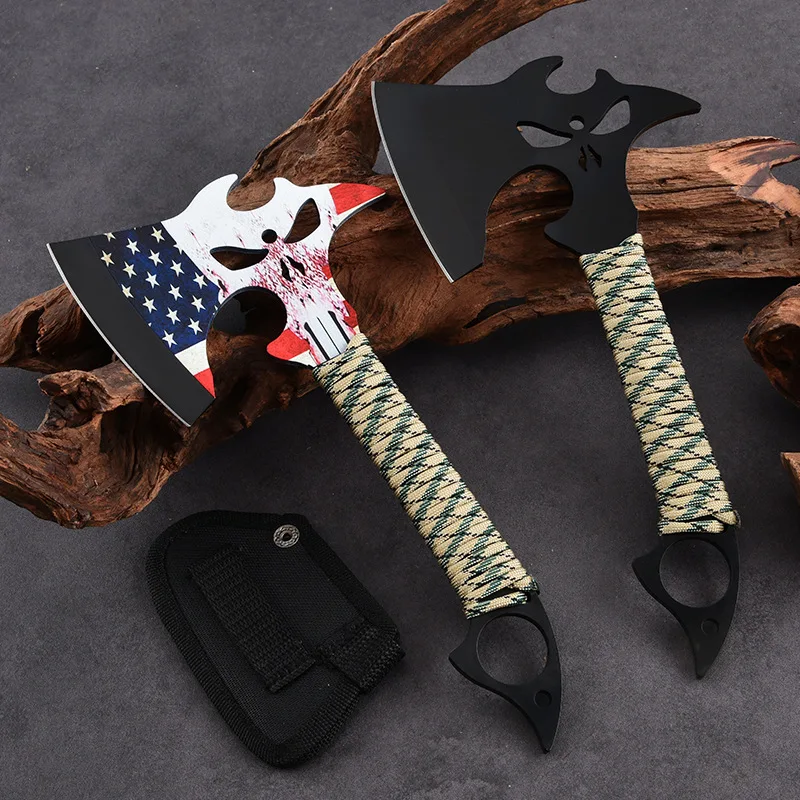 

New Multi Functional Tree Cutting Axe Outdoor Mountaineering Adventure Camping Tactical Axe