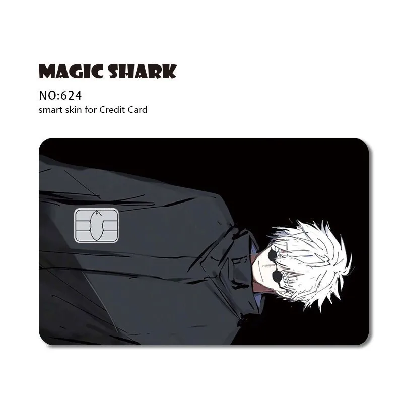 High Quality Anime Cartoon Game Sticker Case Tape Film Skin for Small Chip Credit Card Bus Card