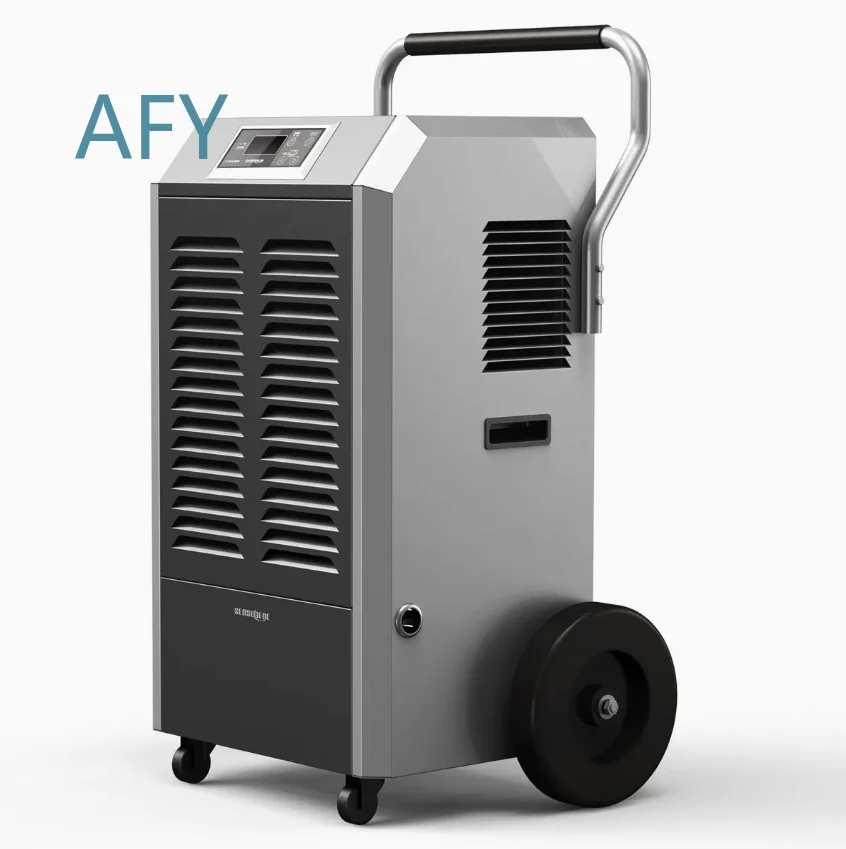 Dehumidifier for Warehouse Use 156L Day Large Capacity Moisture Absorber Electric Industrial Humidity Remover Air Dryer for