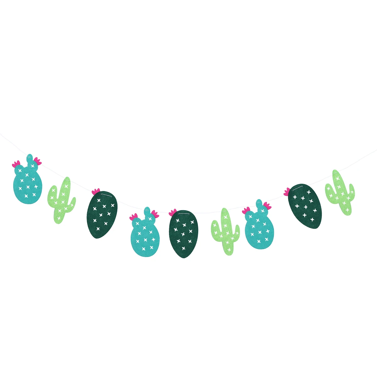 

Cactus Lace Special Occasion Decoration Banner Decorate Party Garland for Glossy Colorful