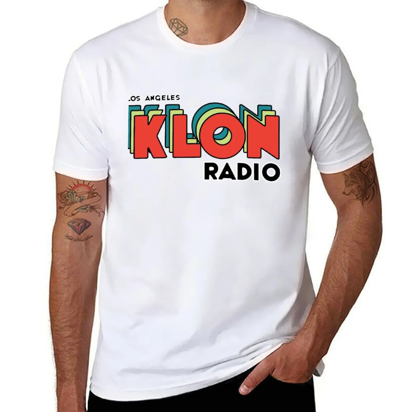 

Футболка KLON Radio II, мужская роскошная мужская футболка, роскошные футболки с аниме, футболка большого размера