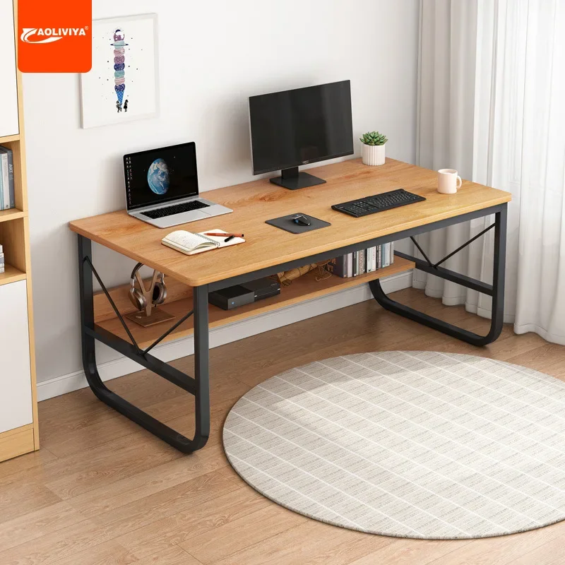 

Aoliviya Desk Office Simple Modern Home Study Writing Desk Simple Bedroom Small Apartment Desktop Computer Desk