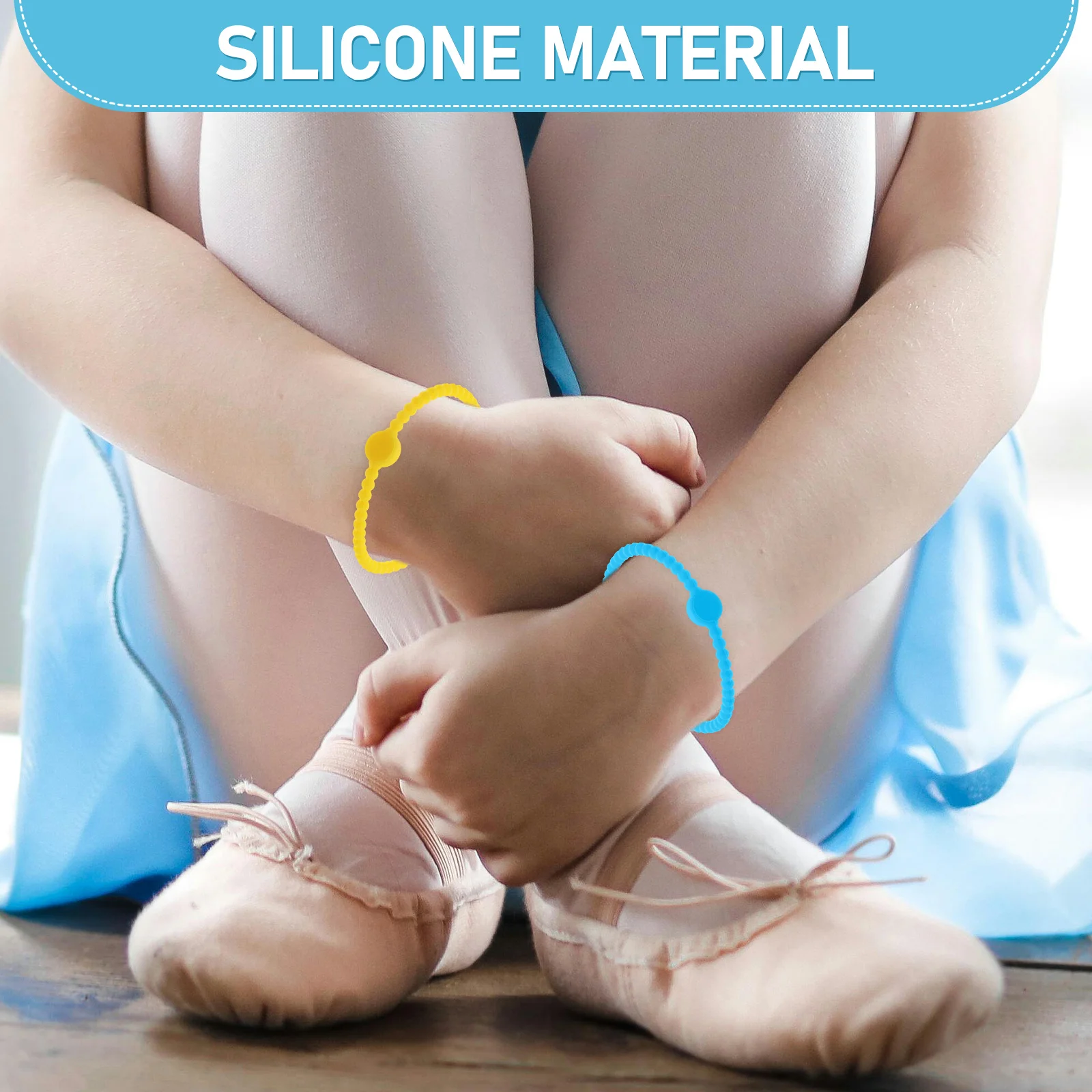 

5 Pcs Colorful Bracelets Silicone Decorative Children's Wristband Jesus Elastic Bands Silica Gel Festival Wristbands Baby