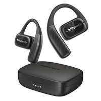 BR-CT3 Open Ear Earbuds bluetooth V5.4 Earphones Air Conduction Earhook Enhanced Bass 4 Mics Clear Calls App Control Earphones
