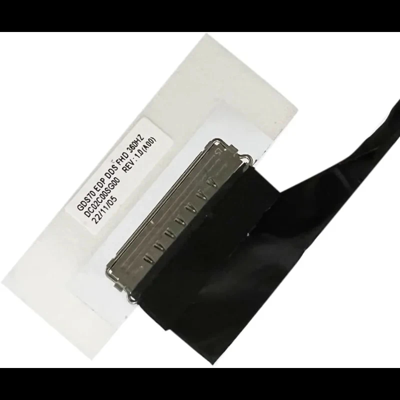 H+GDS70 EDP FHD LCD LED Screen Display Video Cable 300HZ/360HZ 40PIN for Dell Alienware X17 R1 / R2 DC02C00SG00 0J5XG4
