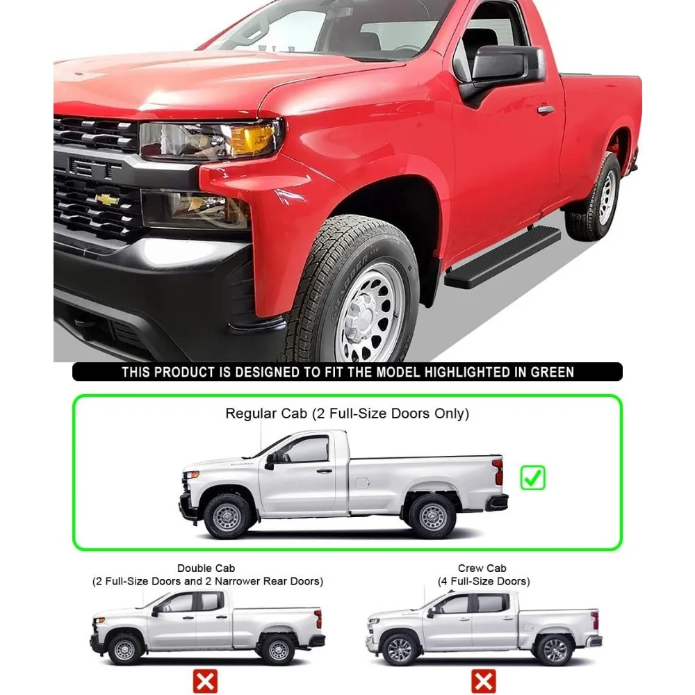 لوحات تشغيل متوافقة مع تشيفي سيلفرادو جي إم سي سييرا 1500 2019-2025 كابينة عادية وسيلفرادو 1500 LTD سييرا 1500 LD 2022 &