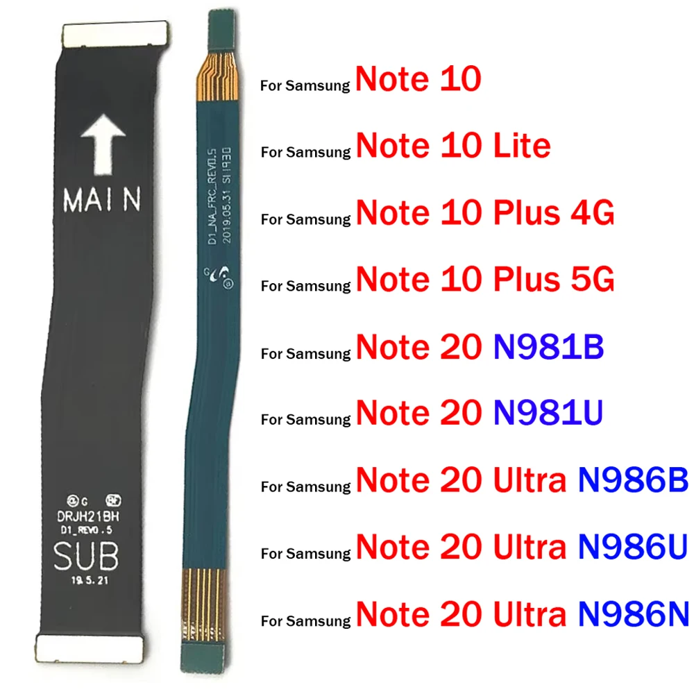 Wi-Fi Signal Antenna Main Board Connector Motherboard Flex Cable For Samsung Note 10 Plus Lite / Note 20 Ultra N981B N981U N986B