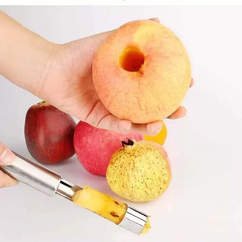 Apples Red Dates Corers Pear Seed Remover Cutter Stainless Steel Home Vegetable Tool Twist Fruit Core Remove Pit Kitchen Gadgets