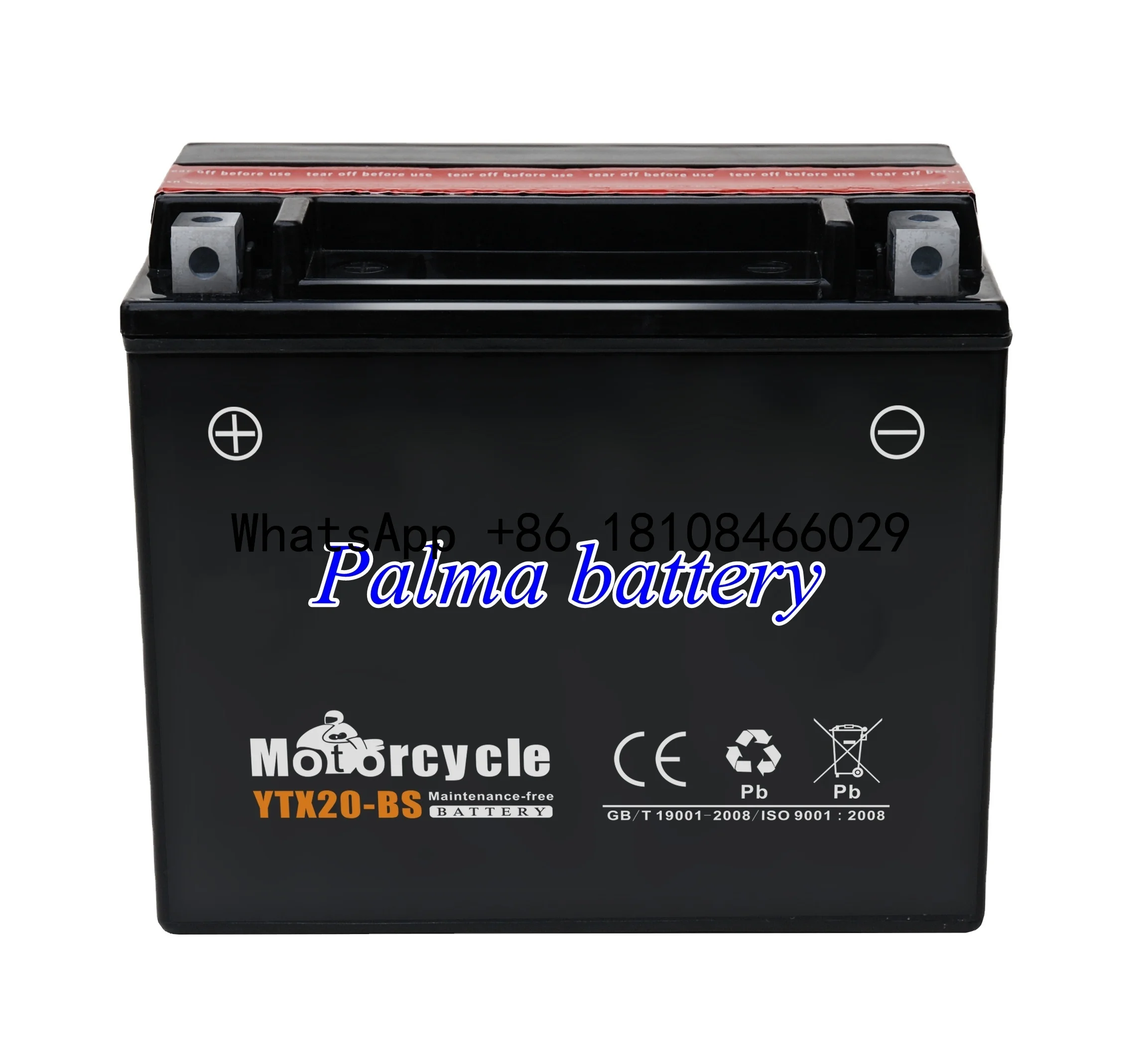 

motorcycle battery motorcycle YTX20L-BS 12v 20ah battery with acid packed